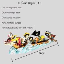 One Piece Anime Figure Gk Hasır Şapka Grubu Ejderha Tekne Yüksekliği 360MM (Yurt Dışından)