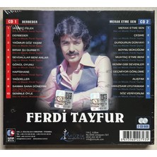 Ferdi Tayfur Derbeder & Merak Etme Sen Çift CD (Jelatininde Orjnal Dönem Baskı Cd)