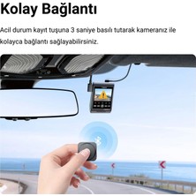 Viofo Tüm Kamera Serileri Için BTR200 Kablosuz Bluetooth Uzaktan Kumanda