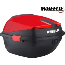 Wheelıe XT01-LR 32 Litre Motosiklet Arka Çanta Açık Kırmızı Su Geçirmez