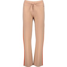 Escada Sport  Ip Bağlamalı Şeritli Bol Paça Yün ve Kaşmir Eşofman Altı