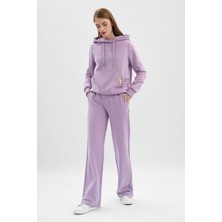 Escada Sport  Logolu Bol Paça Cepli Pamuklu Eşofman Altı