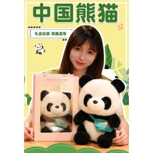 Changyuan Dev Panda Bebek Peluş Oyuncak Yaratıcı Çocuk Oyuncak Bebek Panda Hatıra (300MM-350MM) (Yurt Dışından)