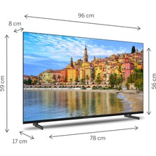 THOMSON 43FG2S14 43" 109 Ekran Uydu Alıcılı Full HD TV