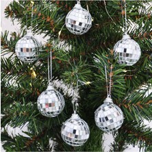 5cm Aynalı Dekor Top 6lı