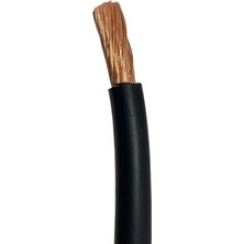 Matech Akü-Akü Kablo 25'lik Bakır 30 cm (Siyah)