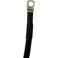 Matech Akü-Akü Kablo 25'lik Bakır 30 cm (Siyah)