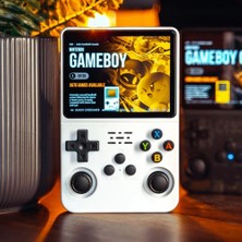 RS36 Oretro Video Handheld Game Console 3.5" IPS Screen Portable Retro Game Console, Handheld Video Games Player, Arcade Retro Oyun Konsolu