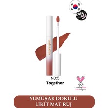 Unleashia Hug Velvet Tint No:5 Together, Vegan Mat Ruj