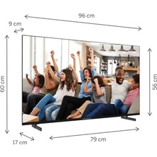 THOMSON 65UG4S14 65" 164 Ekran Uydu Alıcılı 4K Ultra HD Smart Google LED TV