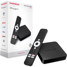 Streaming Box 240G, 4K Uhd, Dolby Atmos, Dolby Digital+, Google Ses Kontrolü, Wifi, 2gb Ram + 8gb Rom, Dahili Chromecast