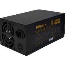 Redrock 2000 Watt Mining 80+ Gold-DİSTRİBÜTÖR GARANTİLİ-8 ADET EKRAN KARTI TAKILABİLİR-6+2PIN