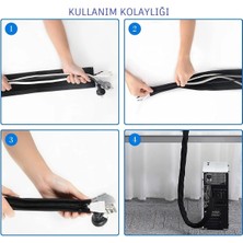 Ulysses Fermuarlı Kablo Sargısı - Düzenleyici 50 cm - Tekli Paket