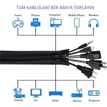 Ulysses Fermuarlı Kablo Sargısı - Düzenleyici 50 cm - Tekli Paket