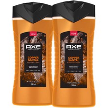 Axe Premium Collection Duş Jeli Copper Santal 3 In 1 Vücut Saç Yüz 300 ml X2