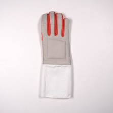 Teknotrust Epe ve Flöre Branşlı Kırmızı Düz Sol Eldiven 9 Numara