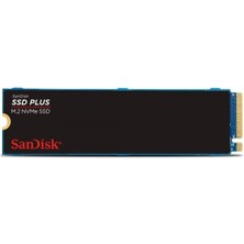 500GB Sandısk Plus SDSSDA3N-500G-G26 2400/1500MB/S M.2 Nvme Gen3 SSD