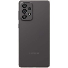 Mopal Samsung A73 Uyumlu Şeffaf Darbeye Dayanıklı Yumuşak Silikon Telefon Kılıfı Clear Tpu