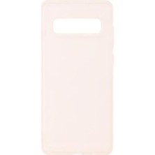 Mopal Samsung S10 Uyumlu Şeffaf Darbeye Dayanıklı Yumuşak Silikon Telefon Kılıfı Clear Tpu