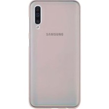 Mopal Samsung A50 Uyumlu Şeffaf Darbeye Dayanıklı Yumuşak Silikon Telefon Kılıfı Clear Tpu