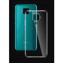 Telefon Aksesuarları Huawei Mate 30 Lite Kılıf Şeffaf Ince ve Esnek Süper Silikon Kılıf