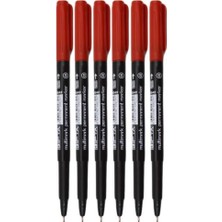 Gıpta Markör Asetat Kalemi S Kırmızı -6 Adet