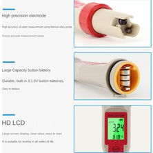 Echo Chicly 4'ü 1 Arada Dijital Su Kalitesi Test Cihazı Ph/tds/ec/sıcaklık Ölçer (Yurt Dışından)