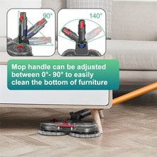 Echo Chicly Dyson V12 Detect Temizleyici 6 Paspas Pedi ve Su Tankı ile Elektrikli (Yurt Dışından)