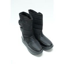 Twingo Yüksek Boğaz Kadın Kar Botu, Siyah (Ladik)