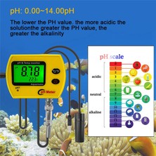 Echo Chicly Arka Aydınlatmalı Ph Ölçer Çevrimiçi PH-991 Akvaryum Ph Test Cihazı Ab Fişi (Yurt Dışından)