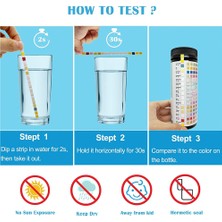 16'sı 1 Arada Su Test Kitleri, 100 Adet Içme Suyu Test Şeritleri (Yurt Dışından)