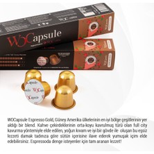 Woc No:1 Espresso Gold Nespresso Uyumlu Kapsül Kahve 50'li Avantaj Paketi