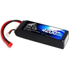 Leopard Power 4200 mAh 11.1V 3S 40C Lityum Polimer Lipo Batarya Pil T Plug