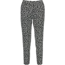 Escada  Çiçek Desenli Dar Paça Klasik Pamuklu Pantolon