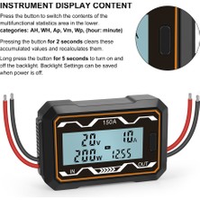 Echo Chicly 150A Voltmetre Ampermetre Rc Araba Akü Test Cihazı (Yurt Dışından)