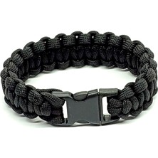 Paracord Siyah Bileklik