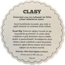 Clasy  Pamuk Ranforce Çift Kişilik Yorgan Çift Taraflı Osela V1 Hardal Düz Desenli Kapitoneli