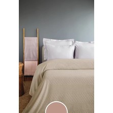 Issimo Mari Peştamal Yatak Örtüsü Pudra 160*240 (Kutulu)