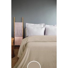 Issimo Mari Peştamal Yatak Örtüsü Bej 220*240 (Kutulu)