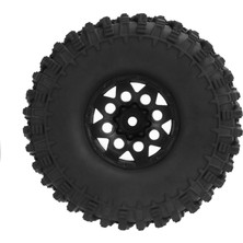 Benagee 4 Adet 120MM 1.9 Beadlock Jant Lastik Seti Trx4 RC4WD D90 ile Uyumlu (Yurt Dışından)