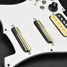 Benagee St Elektro Gitar Pickguard Pickup Kablolama Yüklü Önceden Kablolanmış Pickguard Gitar Pickguard Scratchplate Pikap Montajı (Yurt Dışından)