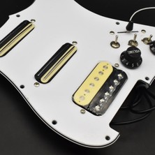 Benagee St Elektro Gitar Pickguard Pickup Kablolama Yüklü Önceden Kablolanmış Pickguard Gitar Pickguard Scratchplate Pikap Montajı (Yurt Dışından)