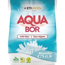 Eti Maden Boron Aquabor Matik Toz Çamaşır Deterjanı 6kg (Beyazlar Için) 40 Yıkama