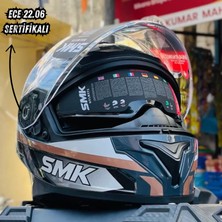 Smk Typhoon Freeride GL627 Kapalı Kask (Fitkalıp) (Ece 22.06)