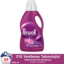 Perwoll Hassas Sıvı Çamaşır Deterjanı Çiçek Cazibesi Yenileme  1320 ml