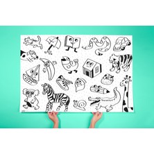 Omy Coloring Poster - My First Art Poster