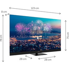 THOMSON 55QG6C14 55" 139 Ekran Uydu Alıcılı 4K Ultra HD Google QLED Plus TV