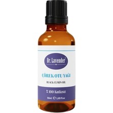 Dr. Lavender Katkısız Soğuk Sıkım Saf Çörek Otu Yağı 50 ml