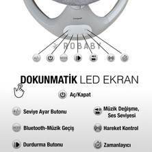 Robaby Otomatik Sallanan Ana Kucağı Elektrikli Ana Kucağı Sallanan Bebek Ana Kucağı Otomatik Ana Kucağı