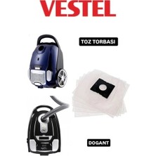 Dogant Vestel  Süpürge Bez Toz Torbası 10 Adet